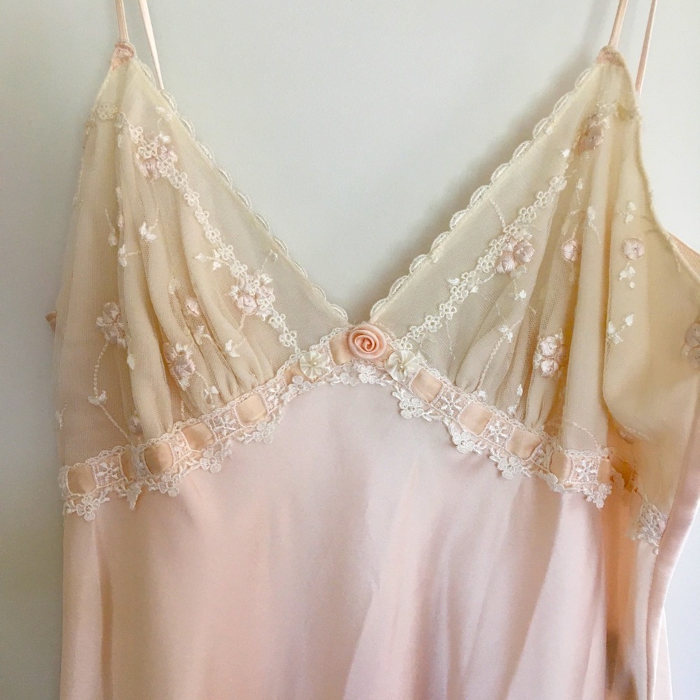 Diane Samandi Vintage Silk Nightgown